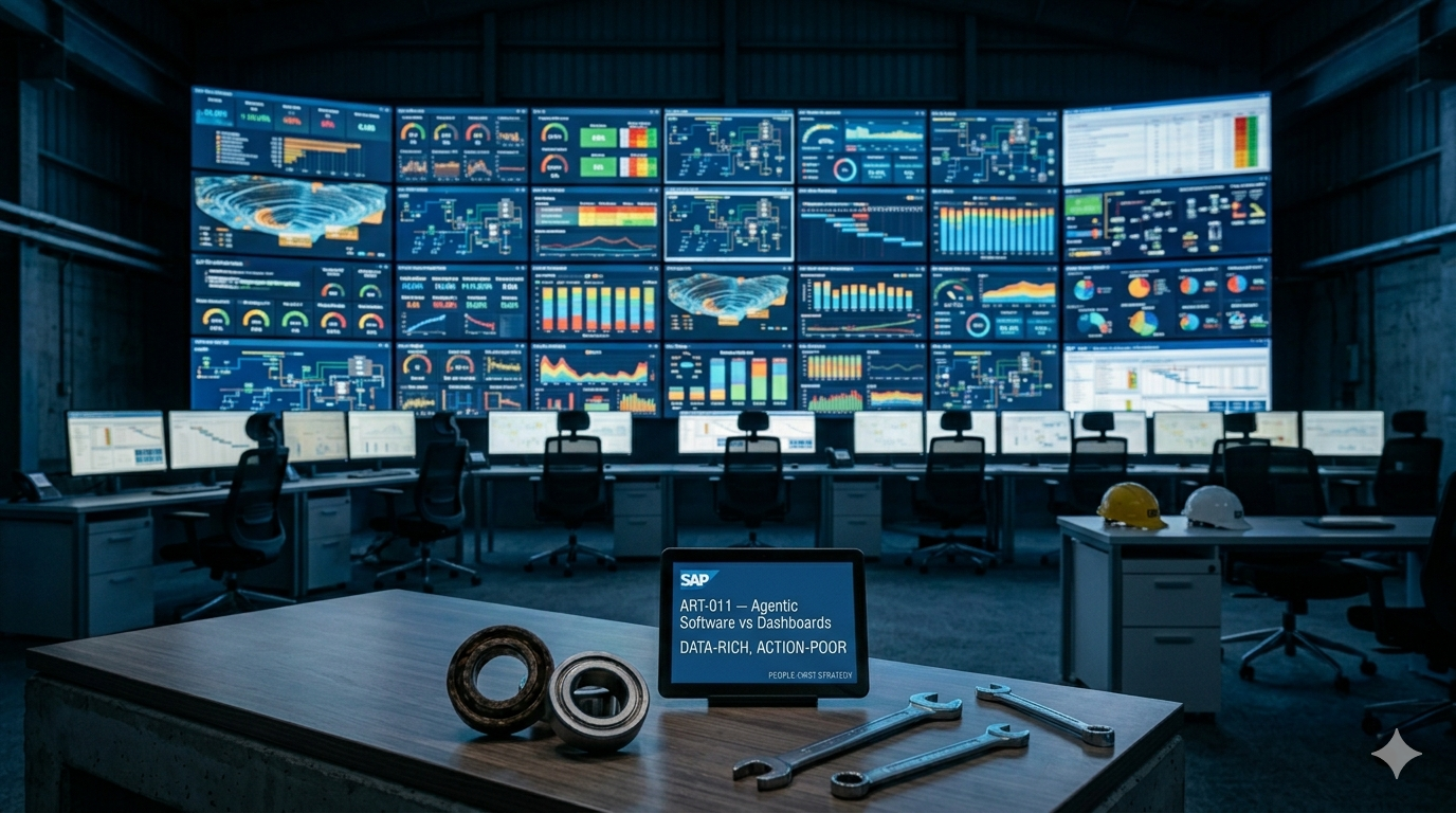 Software agéntico vs dashboards